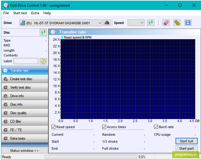 Opti Drive Control