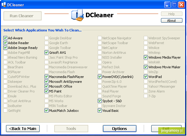 DCleaner