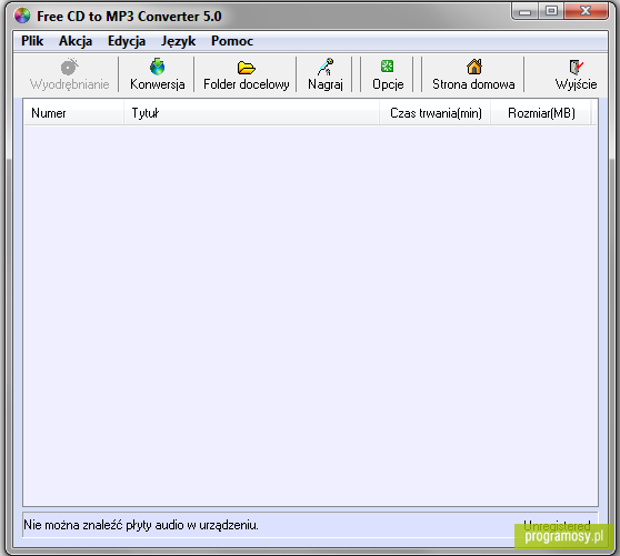 Free CD to MP3 Converter