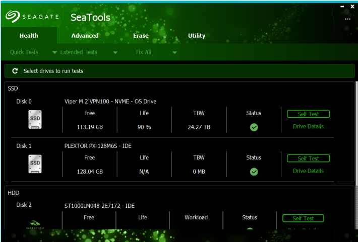 Seagate SeaTools for Windows