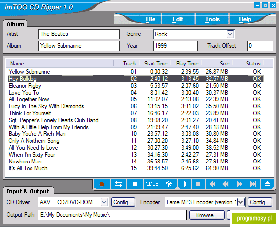 ImTOO CD Ripper