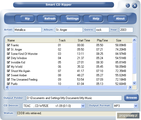 Smart CD Ripper