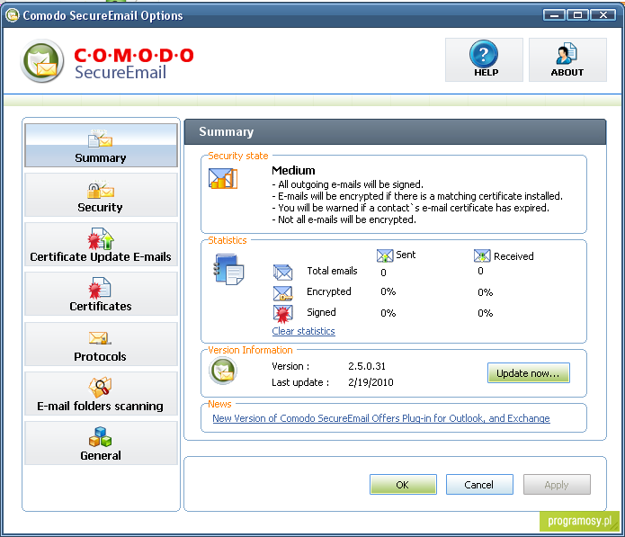 Comodo SecureEmail