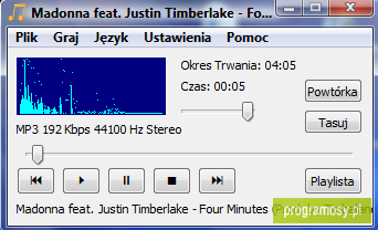 CrystalWolf Free Audio Player