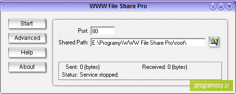 WWW File Share Pro