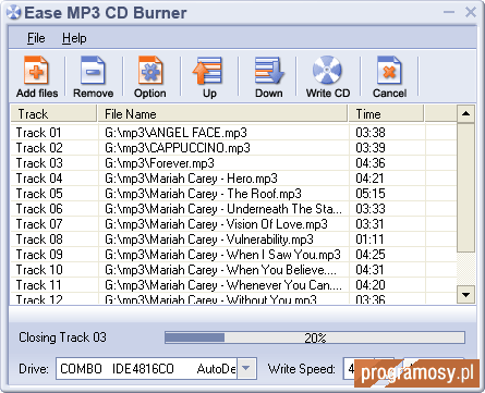 Ease CD Burner