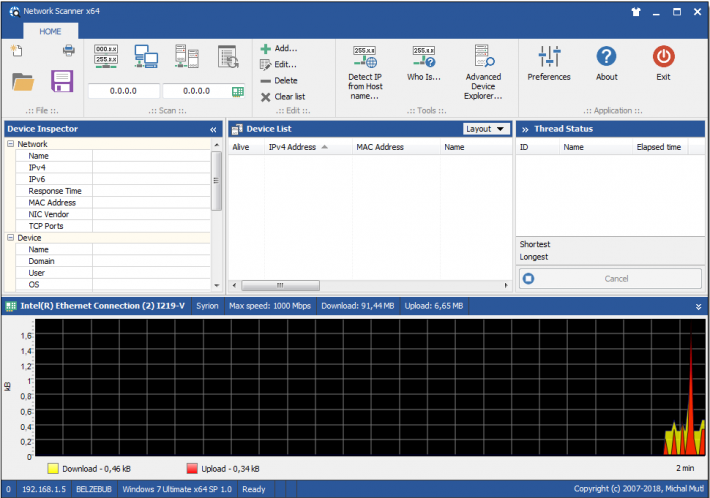 MiTec Network Scanner