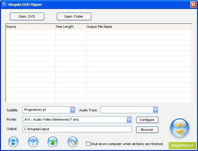 Kingdia DVD Ripper