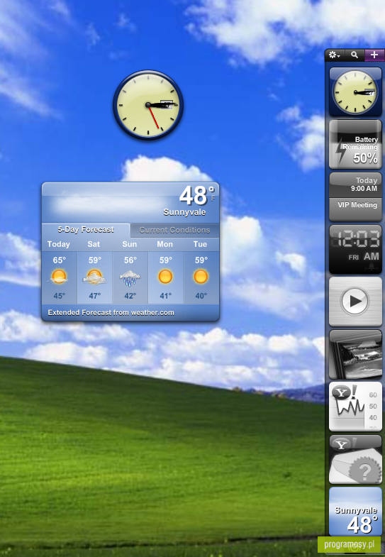 Yahoo! Widgets