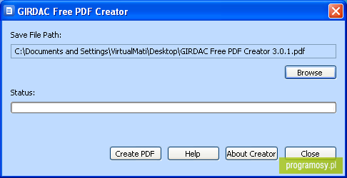 GIRDAC Free PDF Creator