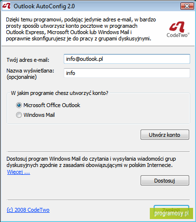 CodeTwo Outlook AutoConfig