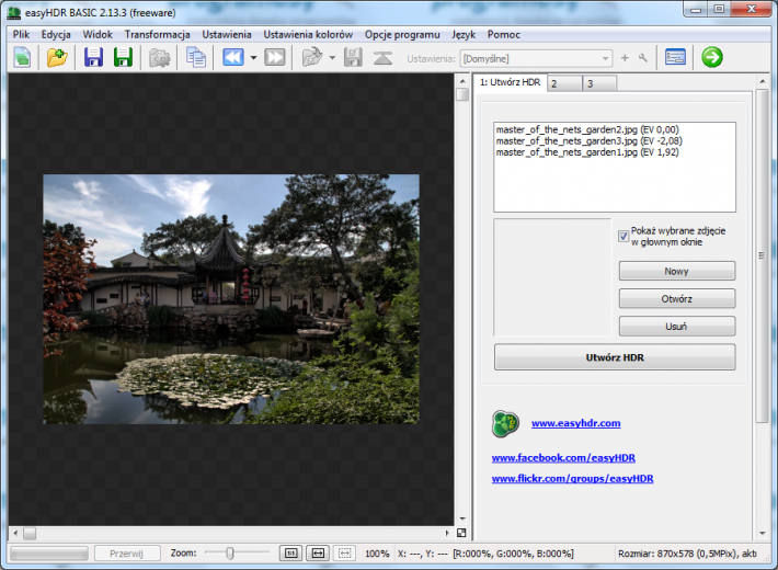 EasyHDR BASIC