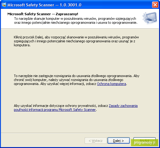 Microsoft Safety Scanner