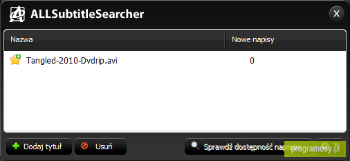 ALL Subtitle Searcher