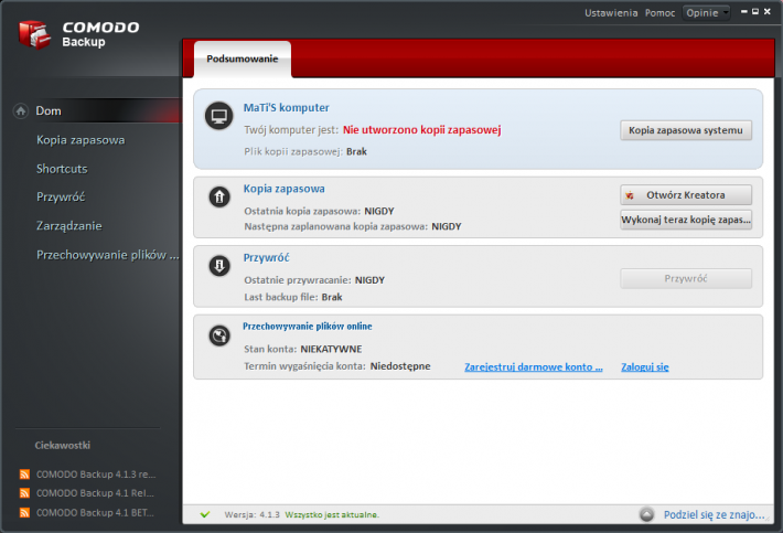 Comodo BackUp