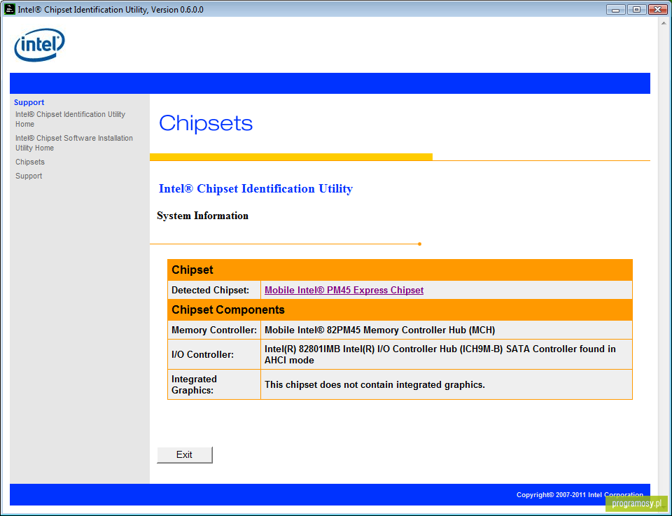 Intel chipset device