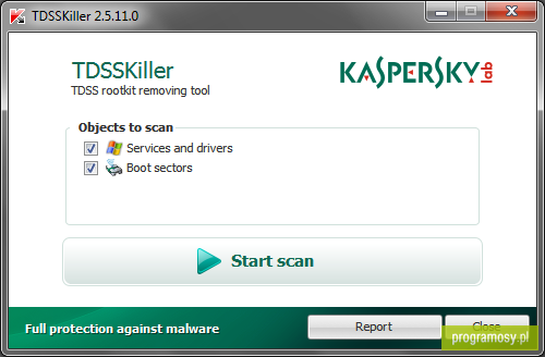 Kaspersky TDSSKiller 